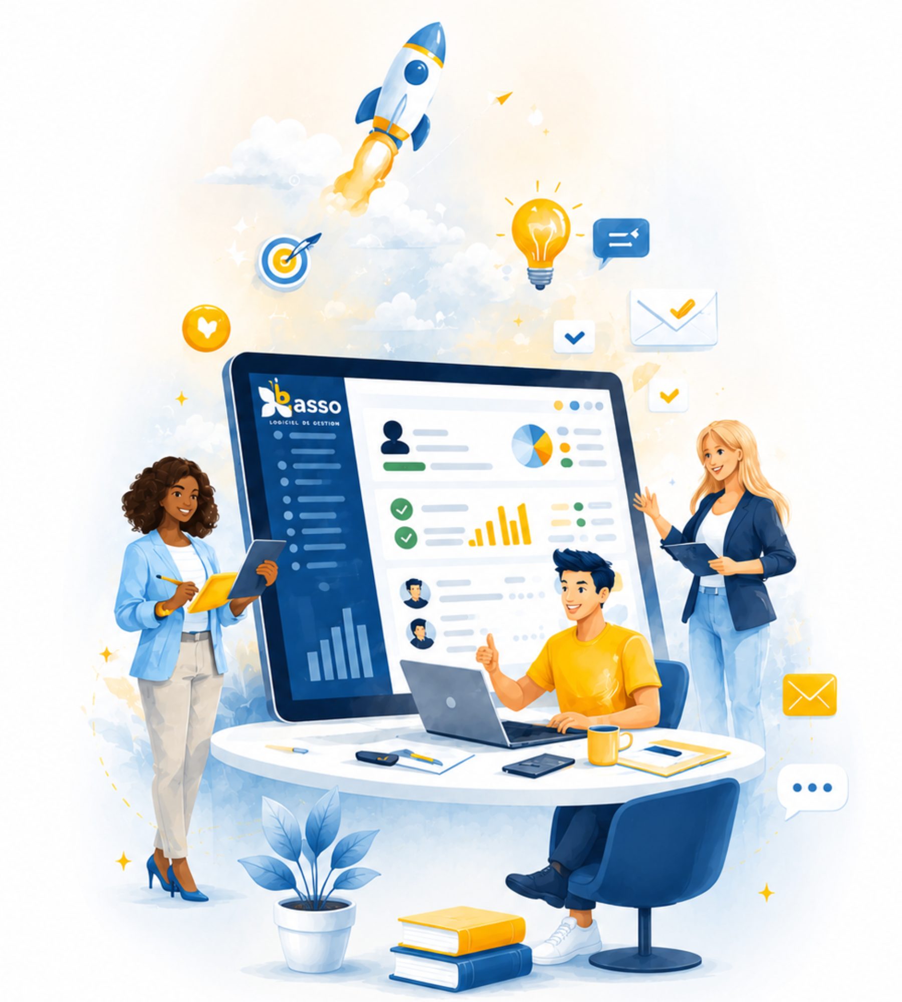 B-Asso, logiciel de gestion d’association